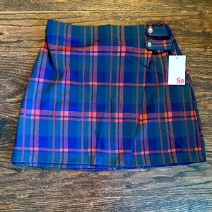 🌸 3/$6 Womens plaid skirt